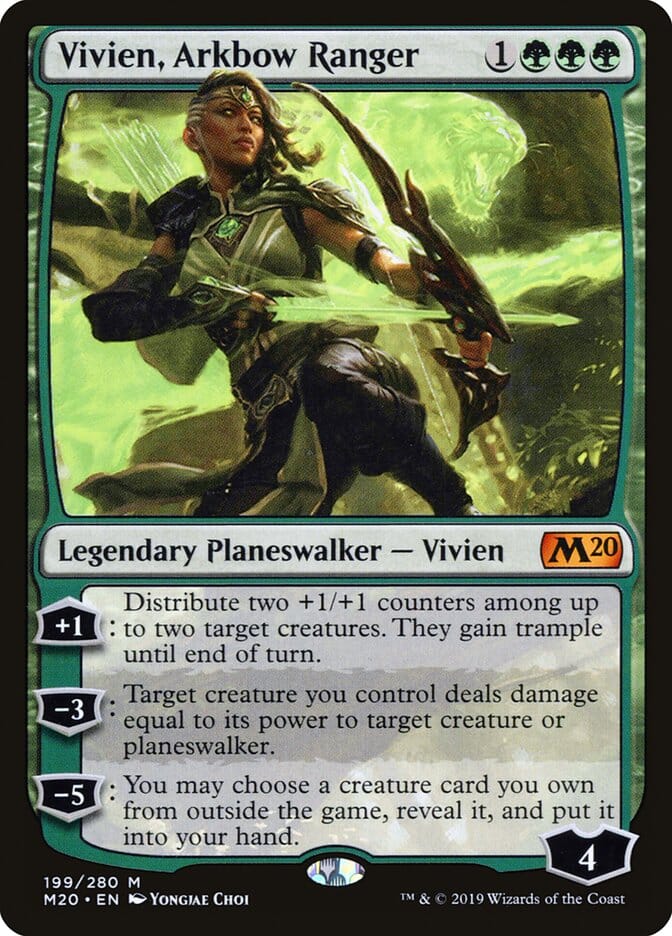 Vivien, Arkbow Ranger [Core Set 2020] MTG Single Magic: The Gathering  | Multizone: Comics And Games