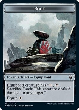 Rock Token [Commander Legends] MTG Single Magic: The Gathering  | Multizone: Comics And Games