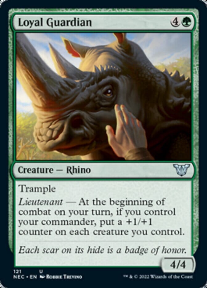 Loyal Guardian [Kamigawa: Neon Dynasty Commander] MTG Single Magic: The Gathering  | Multizone: Comics And Games
