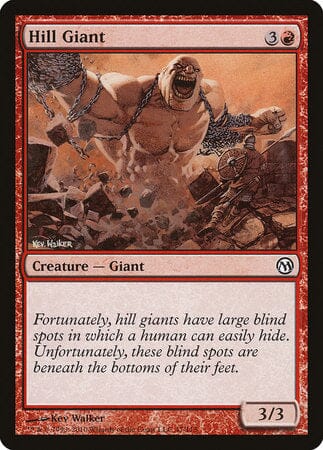 Hill Giant [Duels of the Planeswalkers] MTG Single Magic: The Gathering  | Multizone: Comics And Games