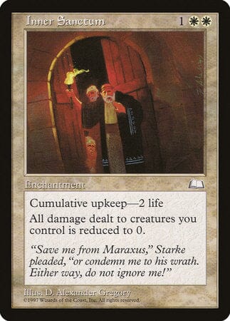 Inner Sanctum [Weatherlight] MTG Single Magic: The Gathering  | Multizone: Comics And Games