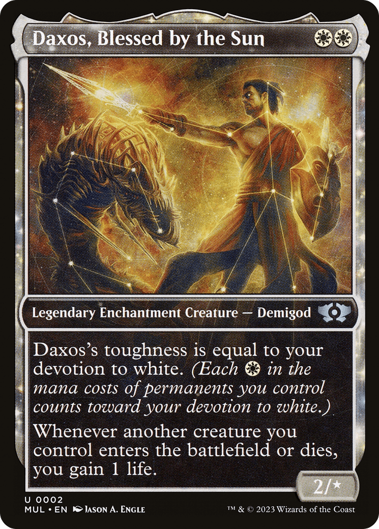 Daxos, Blessed by the Sun [Multiverse Legends] MTG Single Magic: The Gathering  | Multizone: Comics And Games