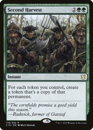 Second Harvest [Commander 2019] MTG Single Magic: The Gathering  | Multizone: Comics And Games