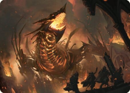 The Fall of Kroog Art Card [The Brothers' War Art Series] MTG Single Magic: The Gathering  | Multizone: Comics And Games