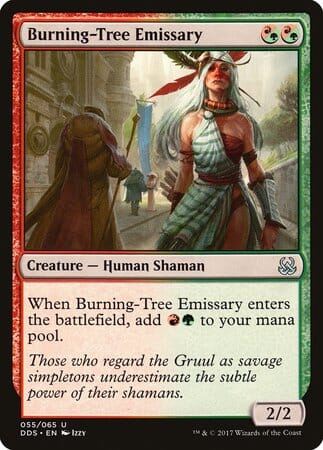 Burning-Tree Emissary [Duel Decks: Mind vs. Might] MTG Single Magic: The Gathering  | Multizone: Comics And Games