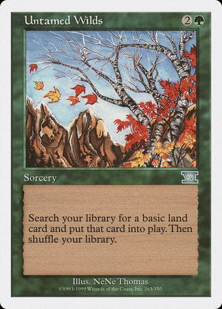 Untamed Wilds [Classic Sixth Edition] MTG Single Magic: The Gathering  | Multizone: Comics And Games