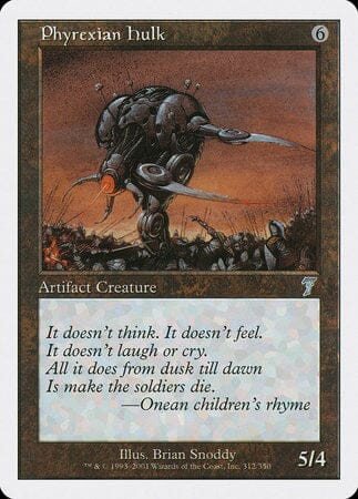 Phyrexian Hulk [Seventh Edition] MTG Single Magic: The Gathering  | Multizone: Comics And Games