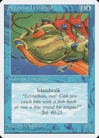 Segovian Leviathan [Fourth Edition] MTG Single Magic: The Gathering  | Multizone: Comics And Games