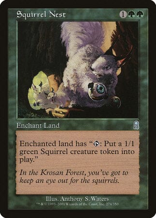 Squirrel Nest [Odyssey] MTG Single Magic: The Gathering  | Multizone: Comics And Games