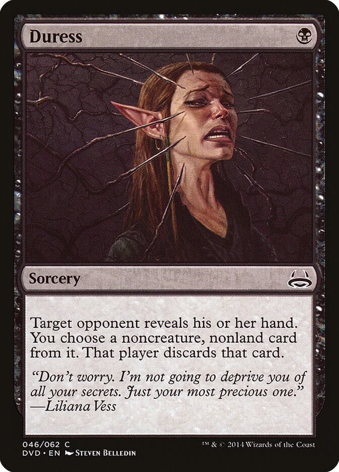 Duress (Divine vs. Demonic) [Duel Decks Anthology] MTG Single Magic: The Gathering  | Multizone: Comics And Games