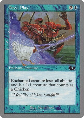 Fowl Play [Unglued] MTG Single Magic: The Gathering  | Multizone: Comics And Games