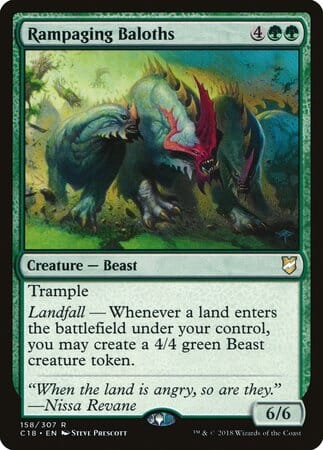 Rampaging Baloths [Commander 2018] MTG Single Magic: The Gathering  | Multizone: Comics And Games