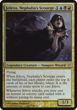 Jeleva, Nephalia's Scourge (Commander 2013) [Commander 2013 Oversized] MTG Single Magic: The Gathering  | Multizone: Comics And Games