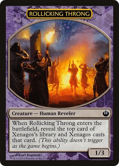 Rollicking Throng [Hero's Path Promos] MTG Single Magic: The Gathering  | Multizone: Comics And Games