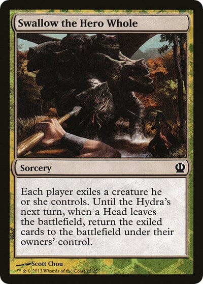 Swallow the Hero Whole [Hero's Path Promos] MTG Single Magic: The Gathering  | Multizone: Comics And Games