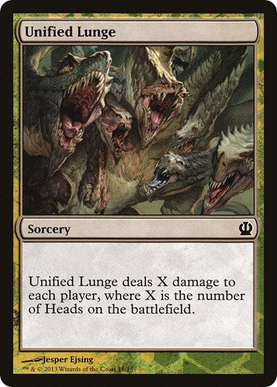 Unified Lunge [Hero's Path Promos] MTG Single Magic: The Gathering  | Multizone: Comics And Games
