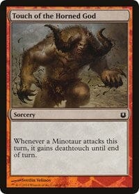 Touch of the Horned God [Hero's Path Promos] MTG Single Magic: The Gathering  | Multizone: Comics And Games