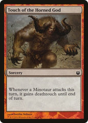Touch of the Horned God [Hero's Path Promos] MTG Single Magic: The Gathering  | Multizone: Comics And Games