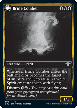 Brine Comber // Brinebound Gift [Innistrad: Double Feature] MTG Single Magic: The Gathering  | Multizone: Comics And Games