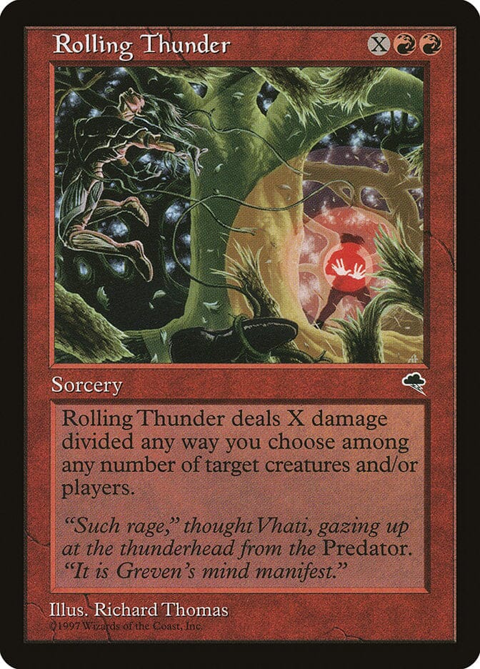 Rolling Thunder [Tempest] MTG Single Magic: The Gathering  | Multizone: Comics And Games