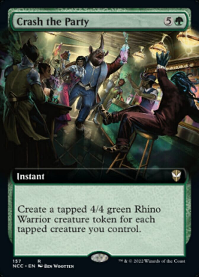 Crash the Party (Extended Art) [Streets of New Capenna Commander] MTG Single Magic: The Gathering  | Multizone: Comics And Games