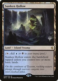 Sunken Hollow [Kaldheim: Promo Pack] MTG Single Magic: The Gathering  | Multizone: Comics And Games