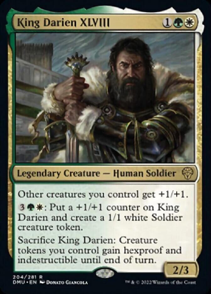 King Darien XLVIII [Dominaria United] MTG Single Magic: The Gathering  | Multizone: Comics And Games