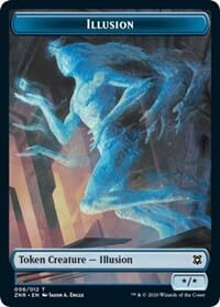 Illusion // Pegasus Double-sided Token (Challenger 2021) [Unique and Miscellaneous Promos] MTG Single Magic: The Gathering  | Multizone: Comics And Games