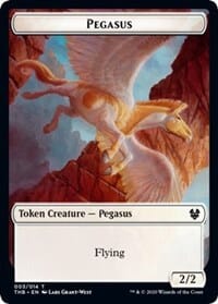 Pegasus // Shark Double-sided Token (Challenger 2021) [Unique and Miscellaneous Promos] MTG Single Magic: The Gathering  | Multizone: Comics And Games