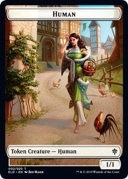 Human // Insect Double-sided Token (Challenger 2021) [Unique and Miscellaneous Promos] MTG Single Magic: The Gathering  | Multizone: Comics And Games
