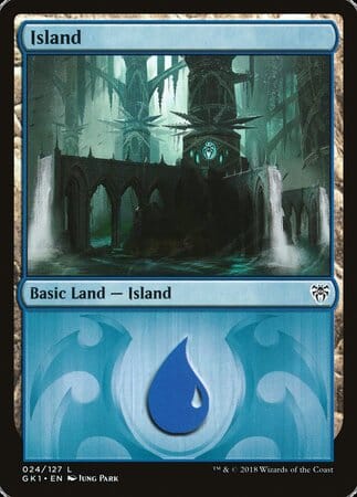 Island (24) [GRN Guild Kit] MTG Single Magic: The Gathering  | Multizone: Comics And Games