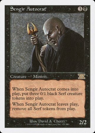 Sengir Autocrat [Classic Sixth Edition] MTG Single Magic: The Gathering  | Multizone: Comics And Games