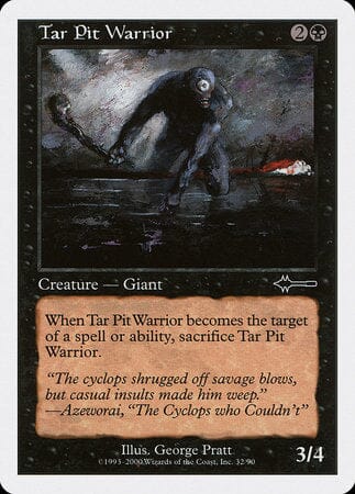 Tar Pit Warrior [Beatdown Box Set] MTG Single Magic: The Gathering  | Multizone: Comics And Games