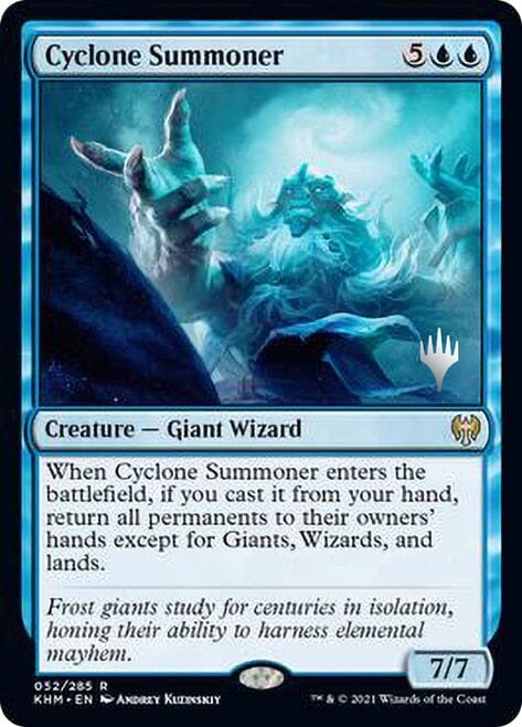 Cyclone Summoner [Kaldheim Promo Pack] MTG Single Magic: The Gathering  | Multizone: Comics And Games