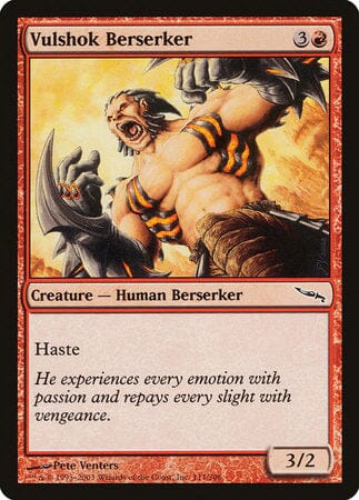Vulshok Berserker [Mirrodin] MTG Single Magic: The Gathering  | Multizone: Comics And Games