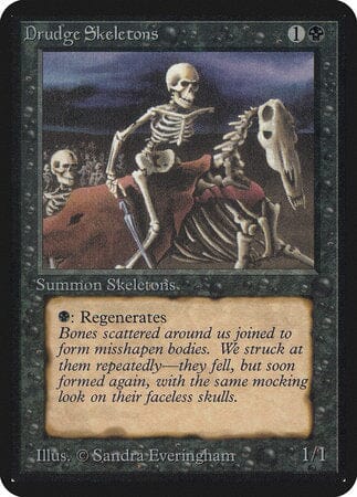 Drudge Skeletons [Limited Edition Alpha] MTG Single Magic: The Gathering  | Multizone: Comics And Games
