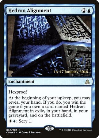 Hedron Alignment [Oath of the Gatewatch Promos] MTG Single Magic: The Gathering  | Multizone: Comics And Games