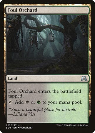 Foul Orchard [Shadows over Innistrad] MTG Single Magic: The Gathering  | Multizone: Comics And Games