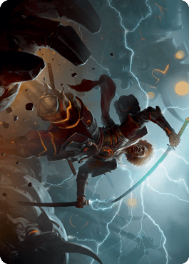 Raiyuu, Storm's Edge Art Card [Kamigawa: Neon Dynasty Art Series] MTG Single Magic: The Gathering  | Multizone: Comics And Games