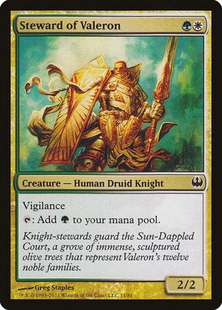 Steward of Valeron [Duel Decks: Knights vs. Dragons] MTG Single Magic: The Gathering  | Multizone: Comics And Games