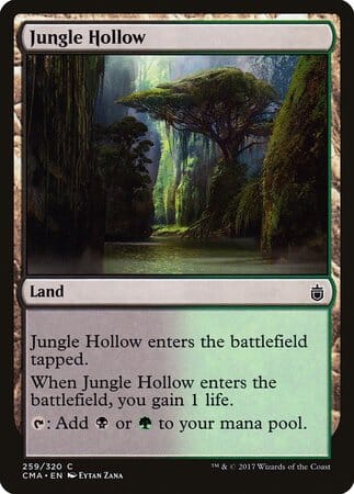 Jungle Hollow [Commander Anthology] MTG Single Magic: The Gathering  | Multizone: Comics And Games