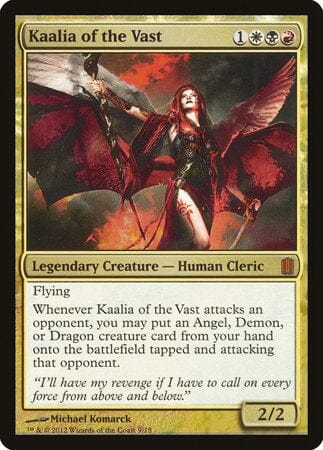 Kaalia of the Vast [Commander's Arsenal] MTG Single Magic: The Gathering  | Multizone: Comics And Games