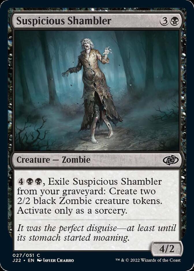 Suspicious Shambler [Jumpstart 2022] MTG Single Magic: The Gathering  | Multizone: Comics And Games