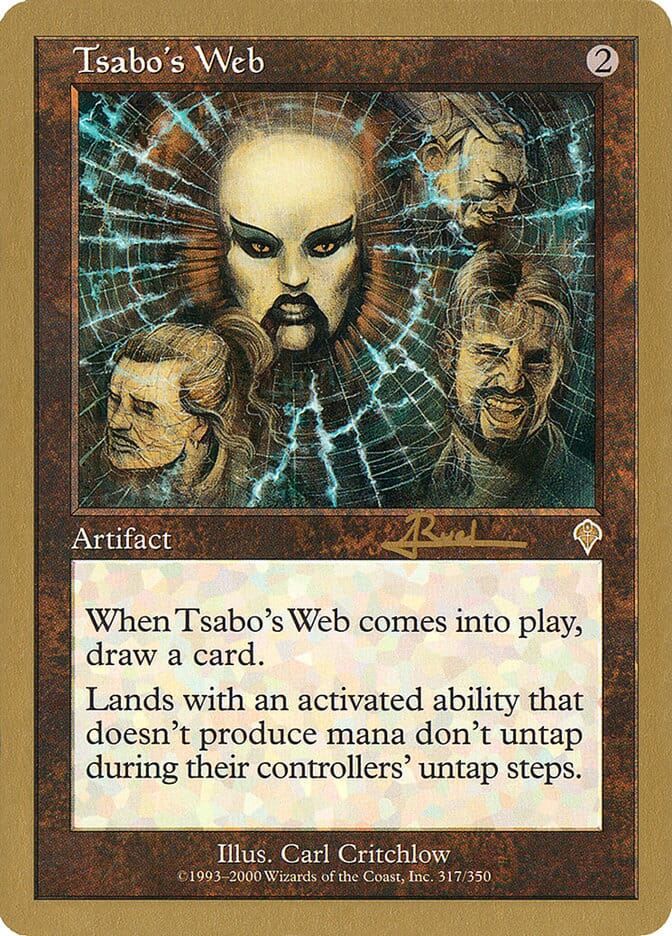 Tsabo's Web (Antoine Ruel) [World Championship Decks 2001] MTG Single Magic: The Gathering  | Multizone: Comics And Games