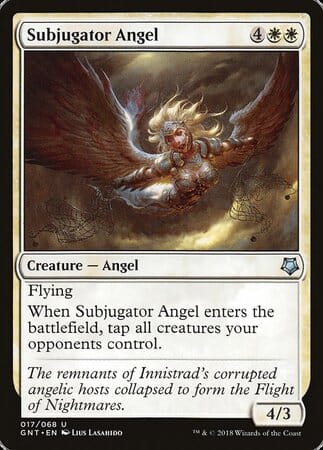 Subjugator Angel [Game Night] MTG Single Magic: The Gathering  | Multizone: Comics And Games