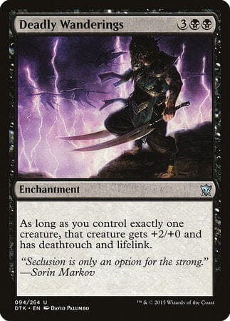 Deadly Wanderings [Dragons of Tarkir] MTG Single Magic: The Gathering  | Multizone: Comics And Games