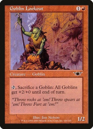 Goblin Lookout [Legions] MTG Single Magic: The Gathering  | Multizone: Comics And Games