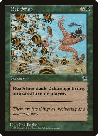 Bee Sting [Portal] MTG Single Magic: The Gathering  | Multizone: Comics And Games