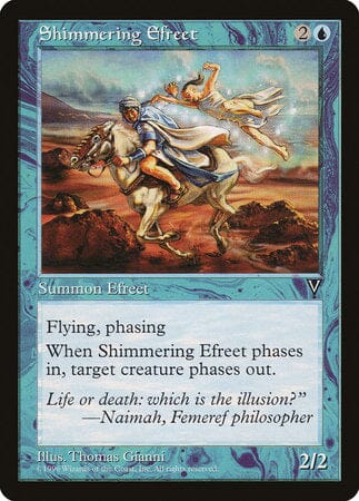 Shimmering Efreet [Visions] MTG Single Magic: The Gathering  | Multizone: Comics And Games