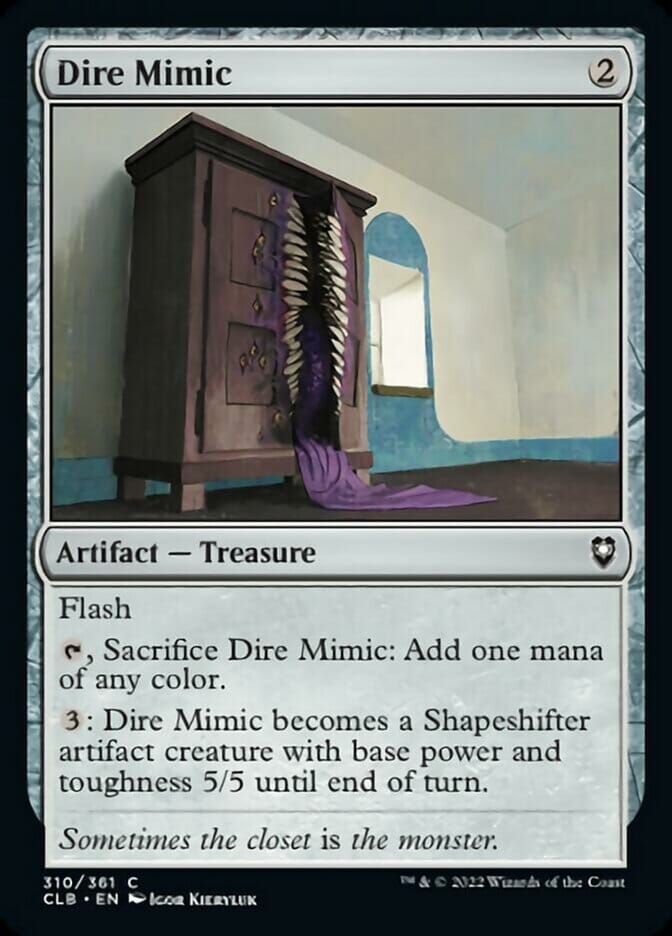 Dire Mimic [Commander Legends: Battle for Baldur's Gate] MTG Single Magic: The Gathering  | Multizone: Comics And Games